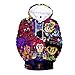 Produktbild Neutrale 3D-Druckmuster Anime Cartoon Spiel Peripherie Thema Hoodie Sweatshirt Spaß große Tasche Kordelzug T157