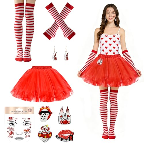 Henjunu Disfraz de Carnaval de Colonia para Mujer, con Faldas Tul...