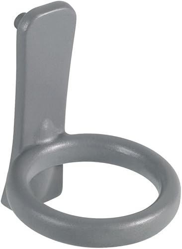 Juego de 3 ganchos circulares para sistema de montaje en pared de tablero perforado, armario, accesorios de organización de utilidad de garaje -