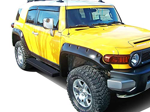 Estribos laterales negros para Toyota FJ Cruiser 2007-2014 miniatura 2