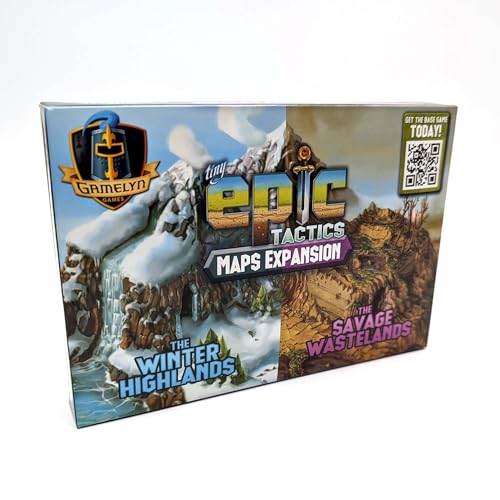 Gamelyn Games Tiny Epic Tactics Map Pack, Board Game Accessory Expansion