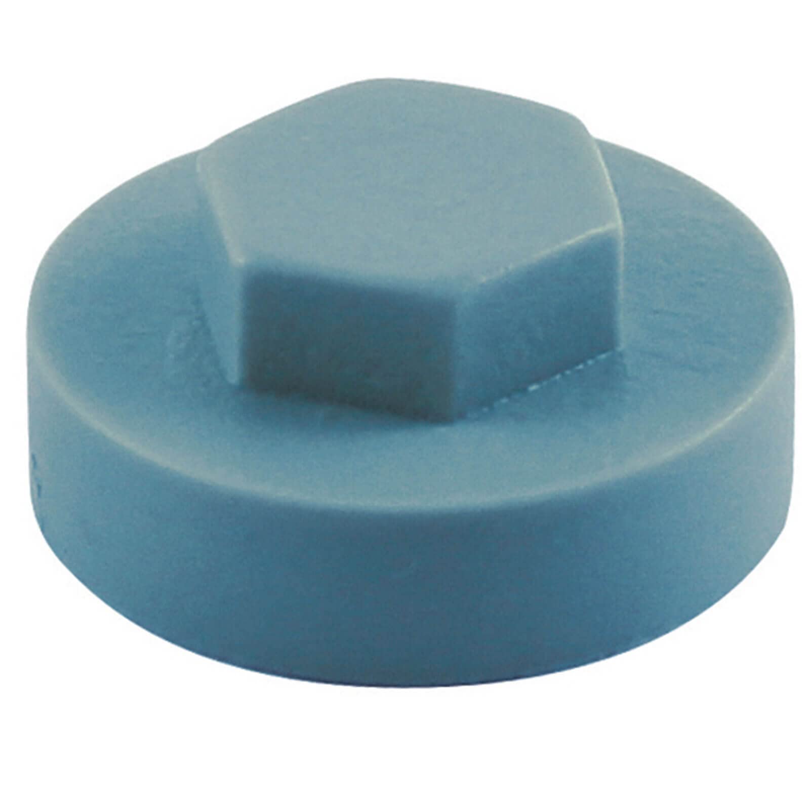 TIMCO Hex Cover Cap - Raven Slate Bl 16mm Blue Pack 1000