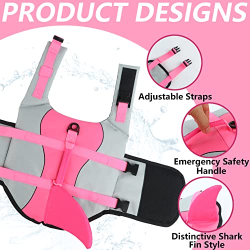 EMUST Large Dog Life Jacket, Dog Life Vests for Swimming Small/Medium/Large Dog Life Preserver with Rescue Handle - Image 3