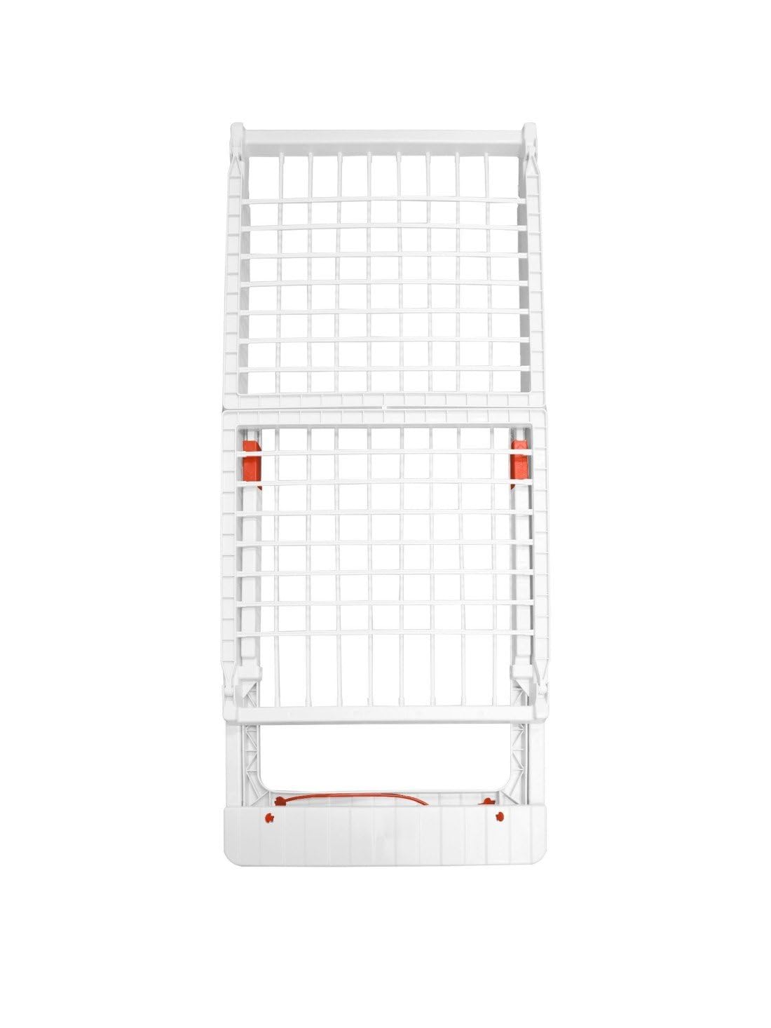 Jardin202 - Tendedero Plegable de Resina Incluye 20 Pinzas – Tendal Abatible Balcón para Interior y Exterior | Plegable (Blanco)