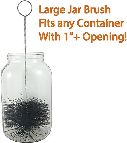 STEELUTION: Large Jar/Bottle Brush (1)