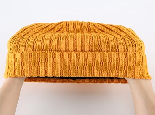 Image of Connectyle Fleece Lined Cuffed Beanie Hat for Men Women Knitted Winter Wool Beanies Skull Cap Warm Watch Hat