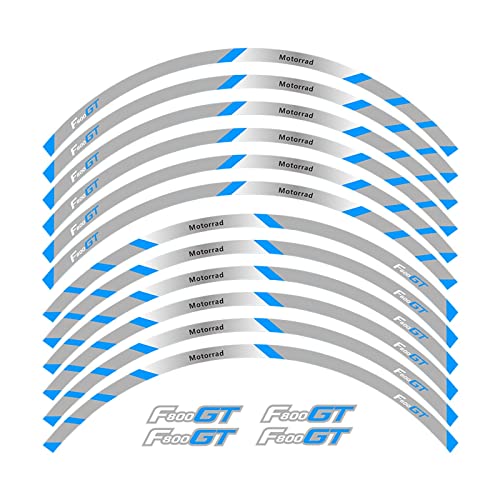 Motorrad Für BMW F800GT Vorder- Und Hinterräder Kanten-Außenrand-Aufkleber, Reflektierende Streifen, Rad-Aufkleber
