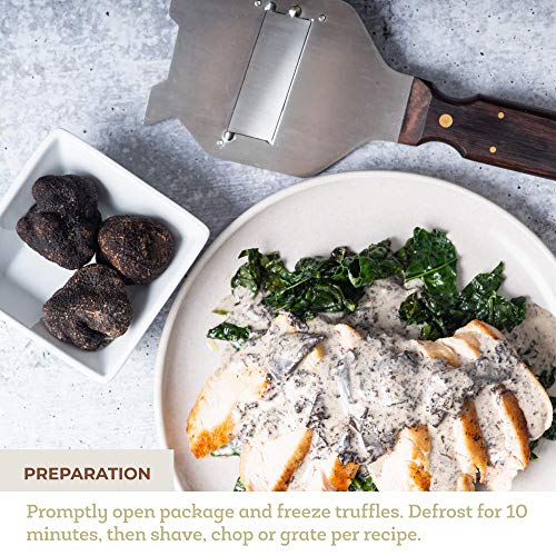 Fresh & Wild | Frozen Whole Black Winter Perigord Truffles | European Tuber Melanosporum | Frozen, Imported, Gourmet | 1 to 3 Truffles | Total Weight 2 Ounces | Chef-Inspired Ingredients - Thumbnail 7