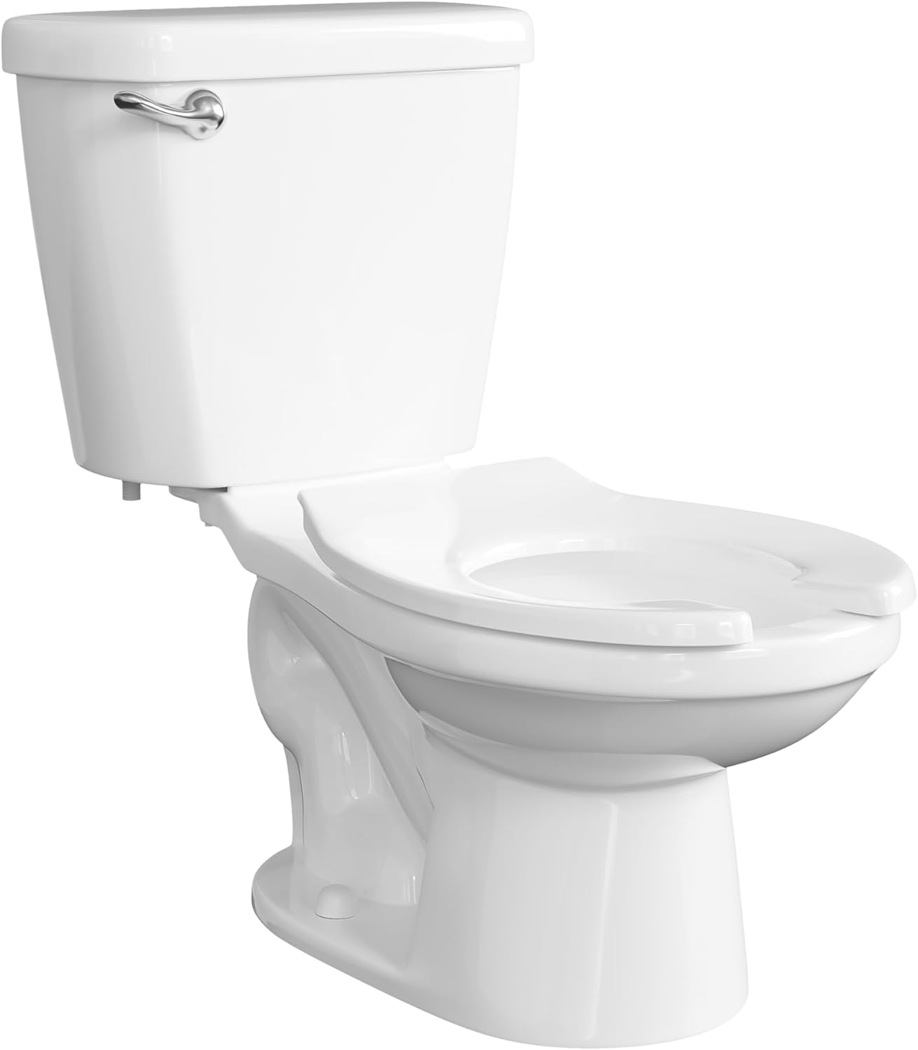 Simple Project Kids Toilet for Bathroom, Sturdy Ceramic Baby Potty Training Toilet, 10" Rough-In Children Toilets for Daycares, Playgrounds, Home Use, Overcoming Children's Fear- 10.5" Bowl Height
