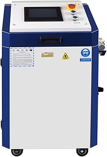 3000W Raycus Faserlaserreiniger Laserreinigungsgerät, Tragbarer Laser-Entroster Laserreiniger für Metall, Industrieller Laserreiniger für Farbe Öl Schmutz Rost, Wasserkühlung, CE, 220V