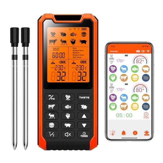 Bluetooth Smart Meat Thermometer