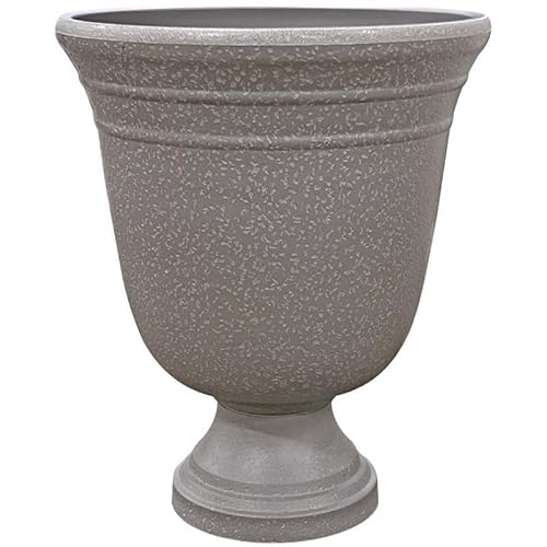 Classic Home & Garden Stone Urn Planter, 19.5in H x