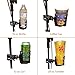 Crescendo CR-25 Drink Bottle Holder - Cup Caddy - Water, Other Beverage - Mount Clamp Accessory for Mic Stand, Handle Bar, Pole, Music or Microphone Boom Stand