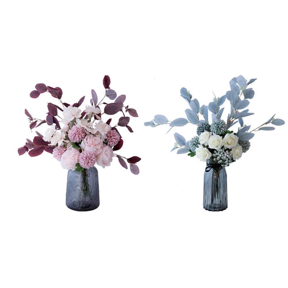 造花と花瓶 Amazon｜Dolicer 造花 花瓶にフェイクウォーター、15インチの