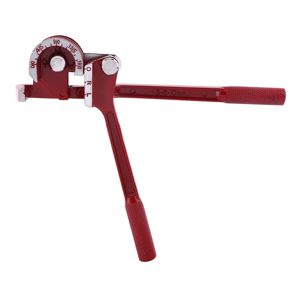 Esta dobladora de Tubos 3 en 1, Herramienta de Aluminio Resistente para Doblar tuberías de Cobre y Acero de 1/4, 5/16 y 3/8 de Pulgada, es Ideal para Aplicaciones automotrices y de climatiza