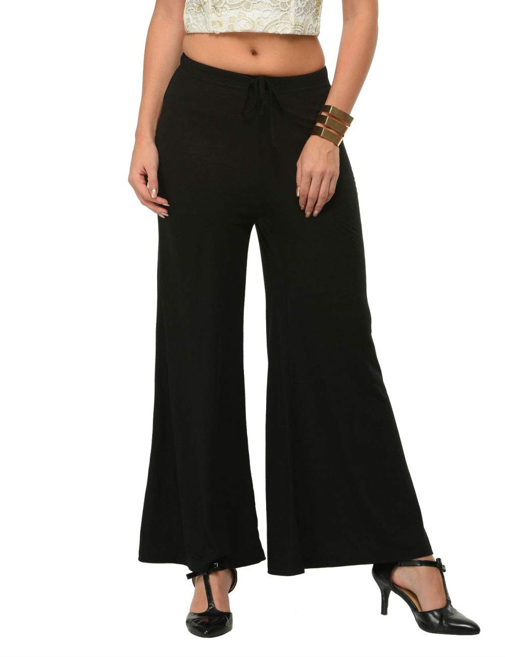 Frenchtrendz Women Poly Viscose Palazzo Pants (XS-4XL)