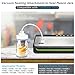 FUMAX Electric Mason Jar Vacuum Sealer for Food Saver Vacuum Sealer Machine, Vacuum Sealing Kit for Wide-Mouth & Regular-Mouth Mason Jars, Canning Sealer with Jar Attachment for Food Storage