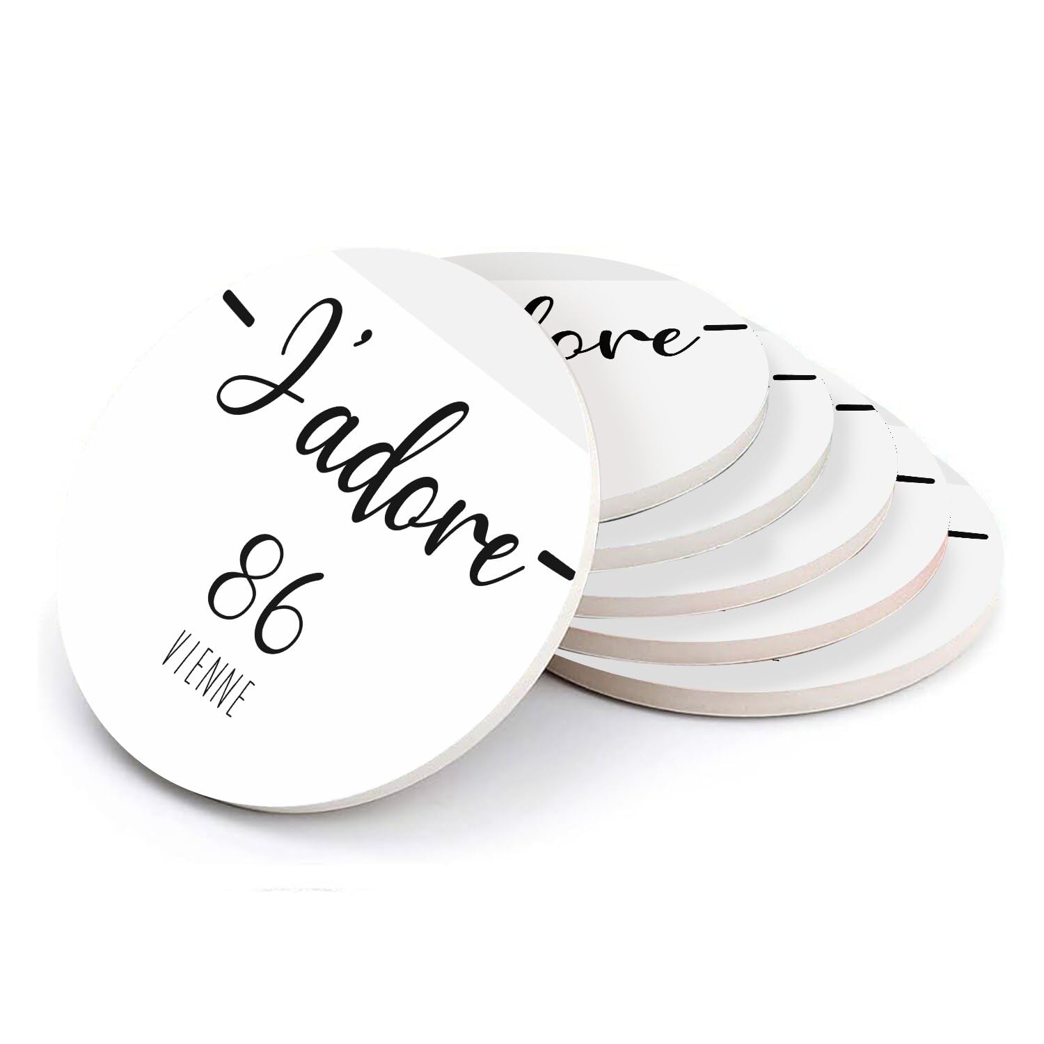 Sous-verres en céramique 86 Vienne pour vos apéritifs à Poitiers