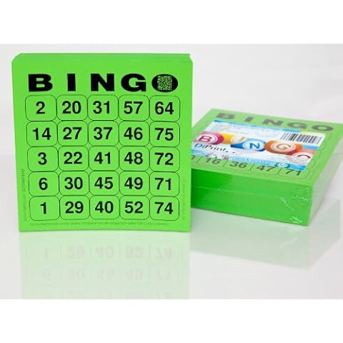 DiPrint 200 Large Bingo Cards for Seniors Cover