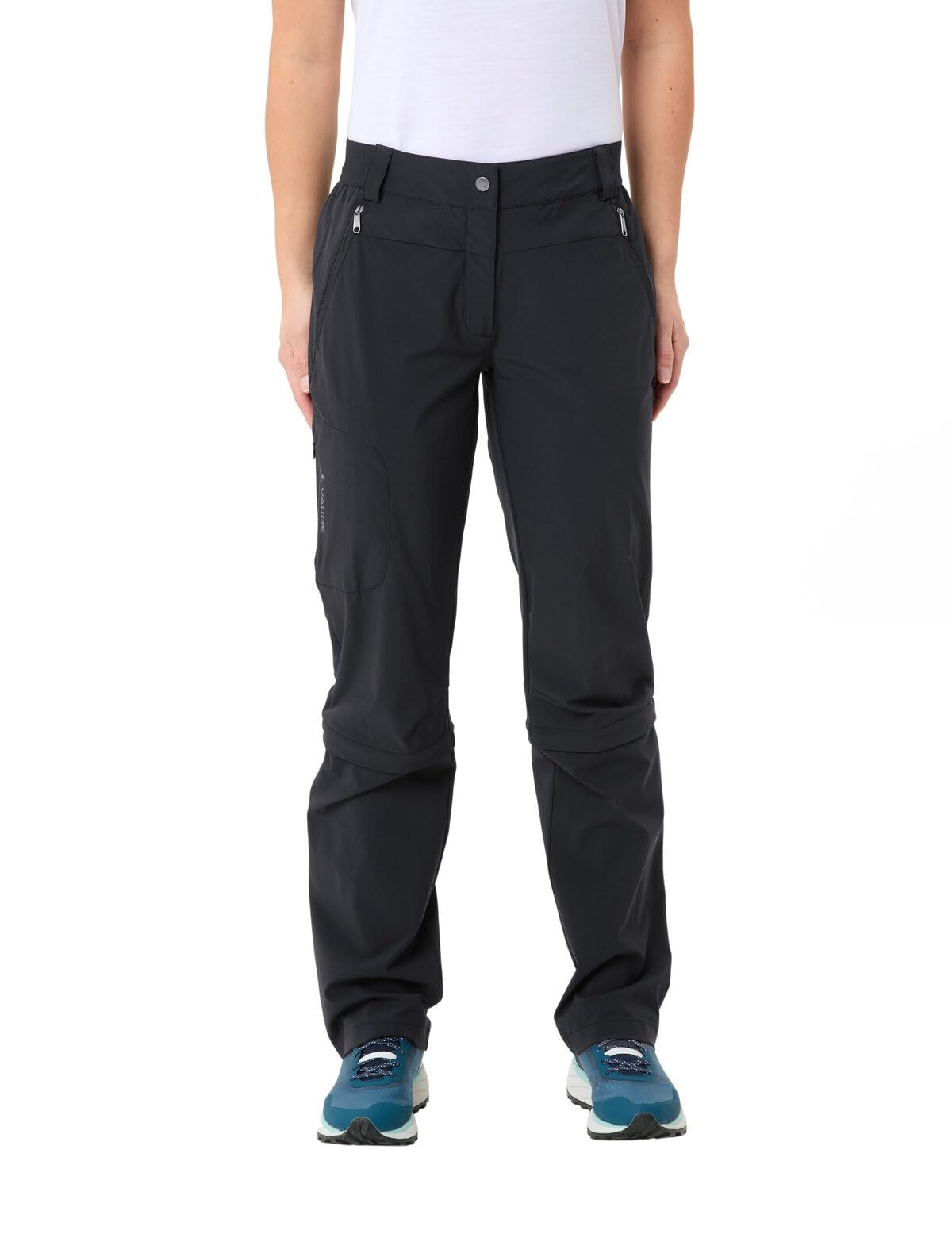 VAUDE Hosen Women's Farley Stretch Capri T-Zip Pants III