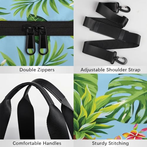 Tropical Fruit Pineapple Travel Gym Bag Waterproof Sport Dance Bag for Women Men Portable Gymnastics Duffel Bags Canvas Tote Carry on Handbag for Workout Overnight Weekender4