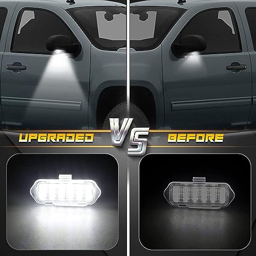 Luces LED para espejo Chevy Silverado, pack 2 piezas miniatura 4