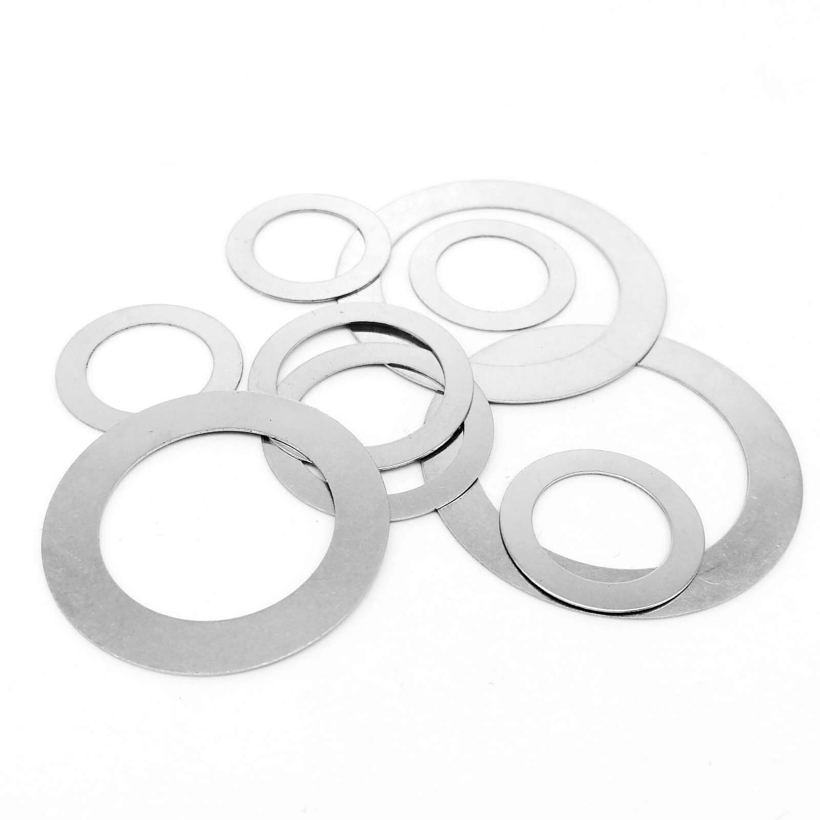 Groß Unterlegscheiben,Unterlegscheiben, Unterlegscheiben, Metallscheiben, 50 Stück, ultradünn, flache Dicke(M3x7)