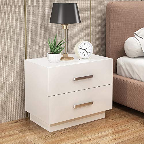 HeQiao Silent Metal Analog Table Alarm Clock with Night Light (Cream White) - Thumbnail 5
