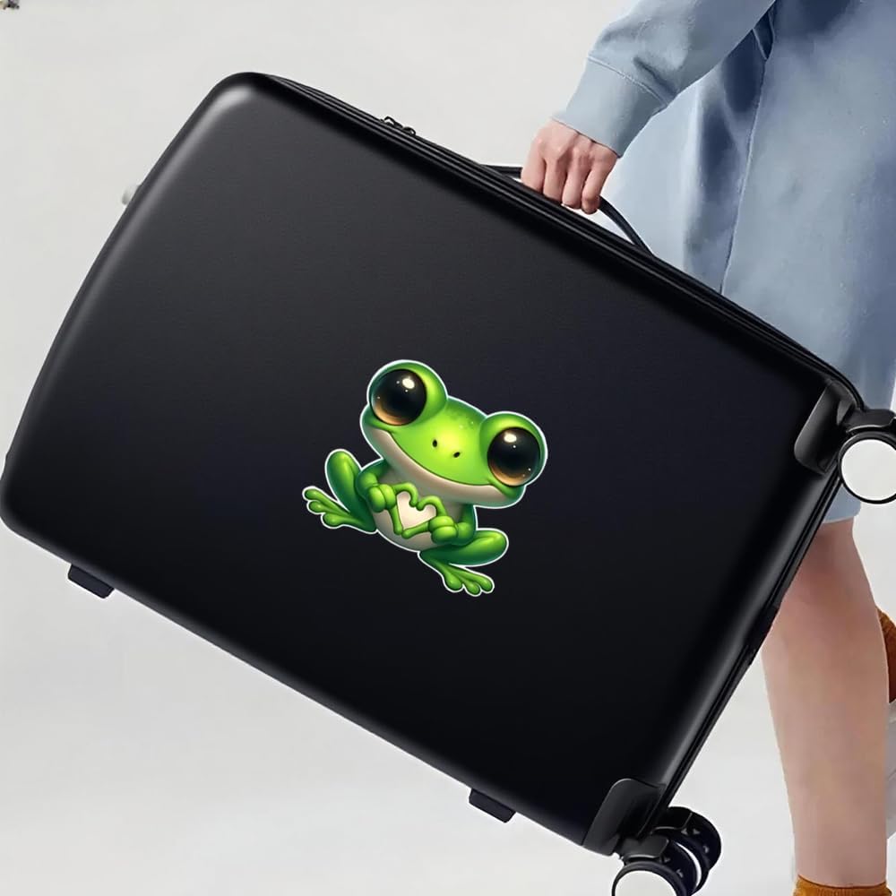 Frog Car Stickers 2-Pack Waterproof Removable Vinyl Stickers for Laptop Vehicle Windows Bumper Outdoor Gear B028
