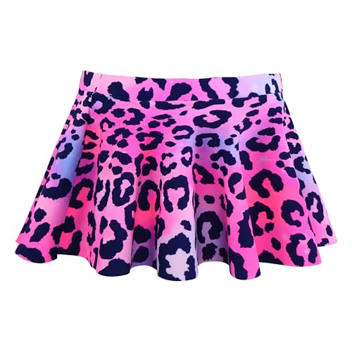 Image of Girls Rash Guard 2 Pieces Bathing Suit UPF50+ Swimsuit with Swimming Skirt Swimwear 2-14Y
