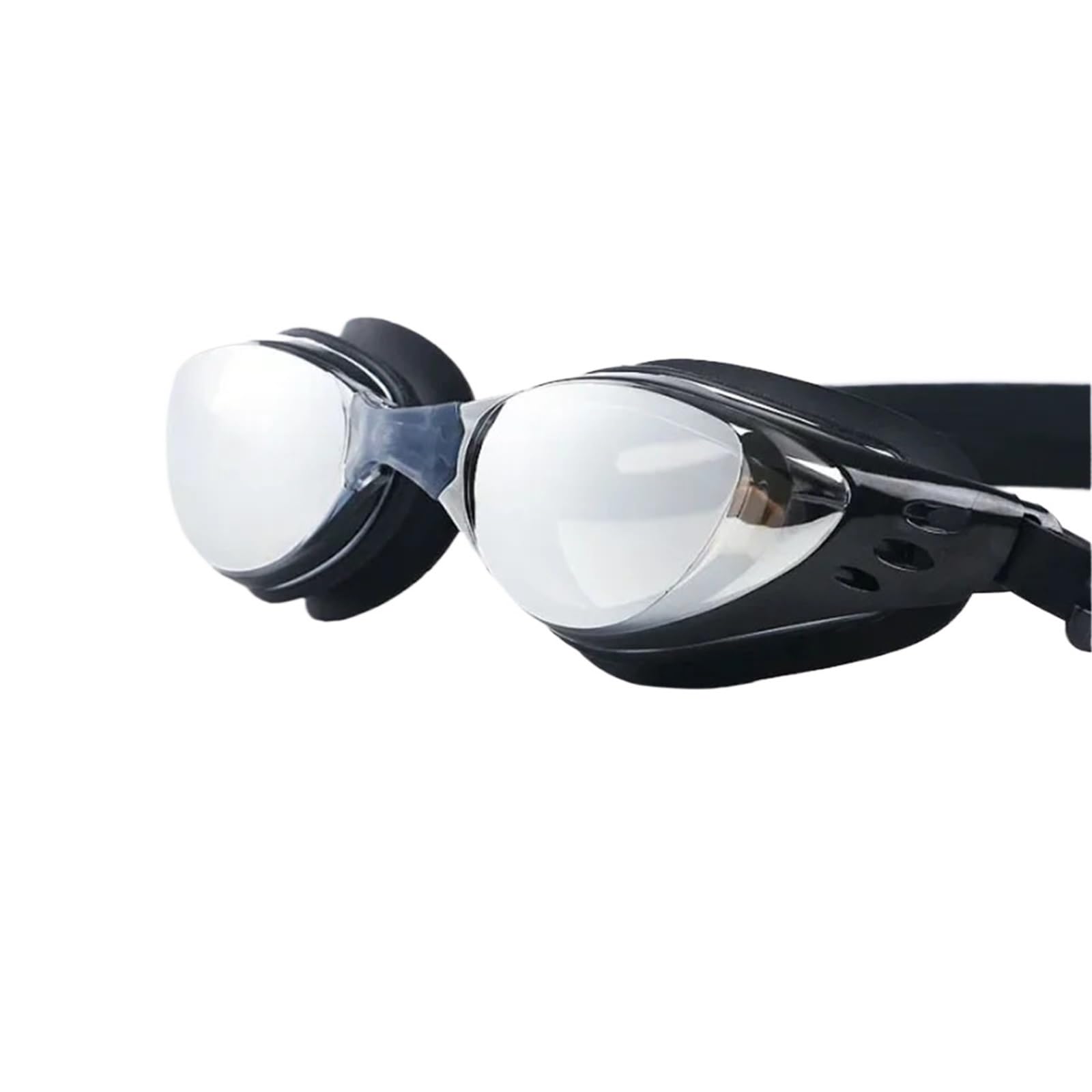 JUANYAO Occhiali Da Nuoto Occhiali da nuoto Uomo Donna Occhiali da sub impermeabili in silicone antiappannamento Per Il Nuoto(Black)