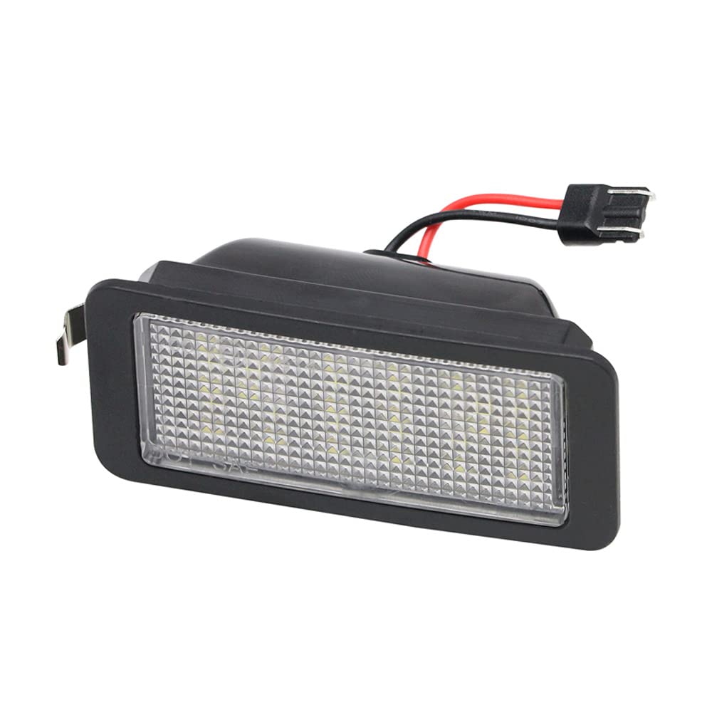 AUTO-STYLE Feux LED Plaques D'Immatriculation Volkswagen Skoda - 18 LEDs Canbus Homologués