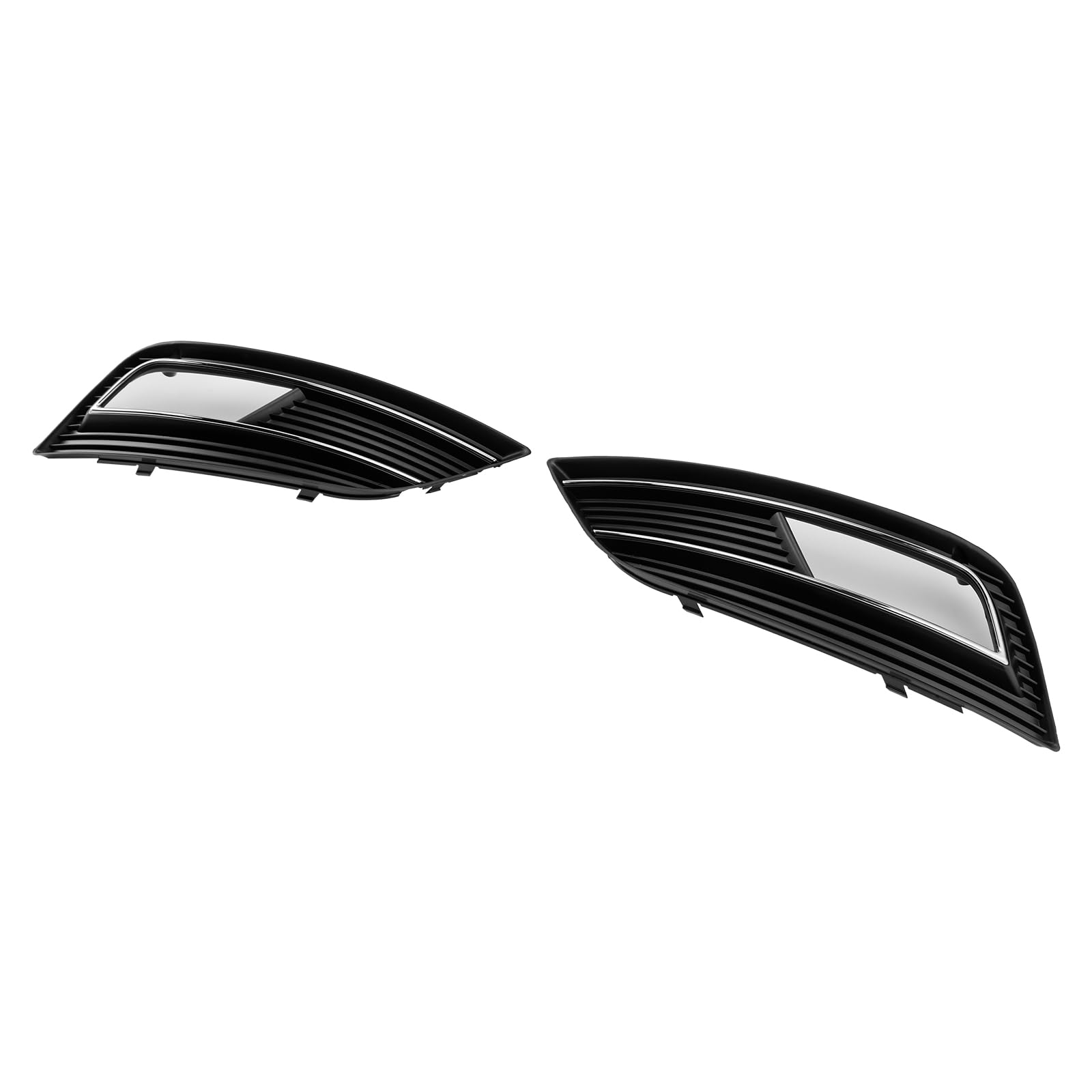 Griglia paraurti Anteriore S4 Style Fog Light Cover Grille Fit for Audi A4 B8.5 2013-2015 Standard Bumper (No Logo)