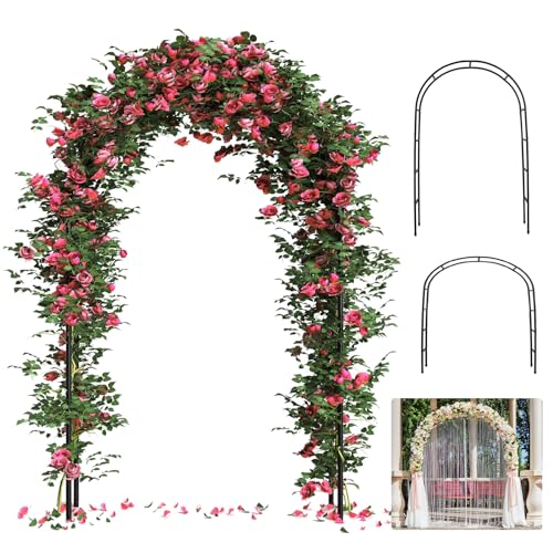 Thickened 0.7mm Tube Garden Arch Trellis...