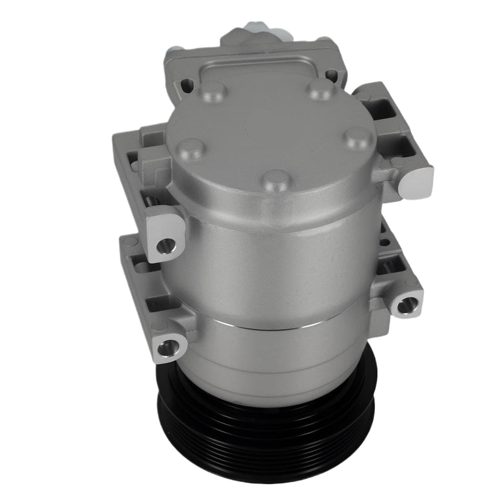 Air Conditioning Compressor 1.6L L4 BE8Z19703A Front Compatible with Ford Fiesta 2011 2012 2013(Ships from: United States)