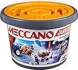 Lieferumfang: 150 Teile, 2 Werkzeuge, 1 Kunststoffeimer, 1 Anleitung (in 3 Modellen)