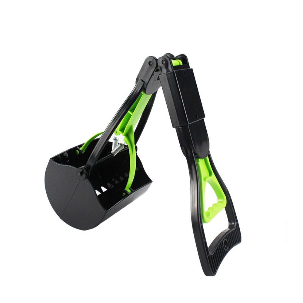 Gladdys Pet Pooper Scooper with Holder Portable Handle Cleaning Pickup Clip Poop Scoop for Dog and Cat Animal Waste (Green) (B0CNK28NKF) Amazon Price History, Amazon Price Tracker