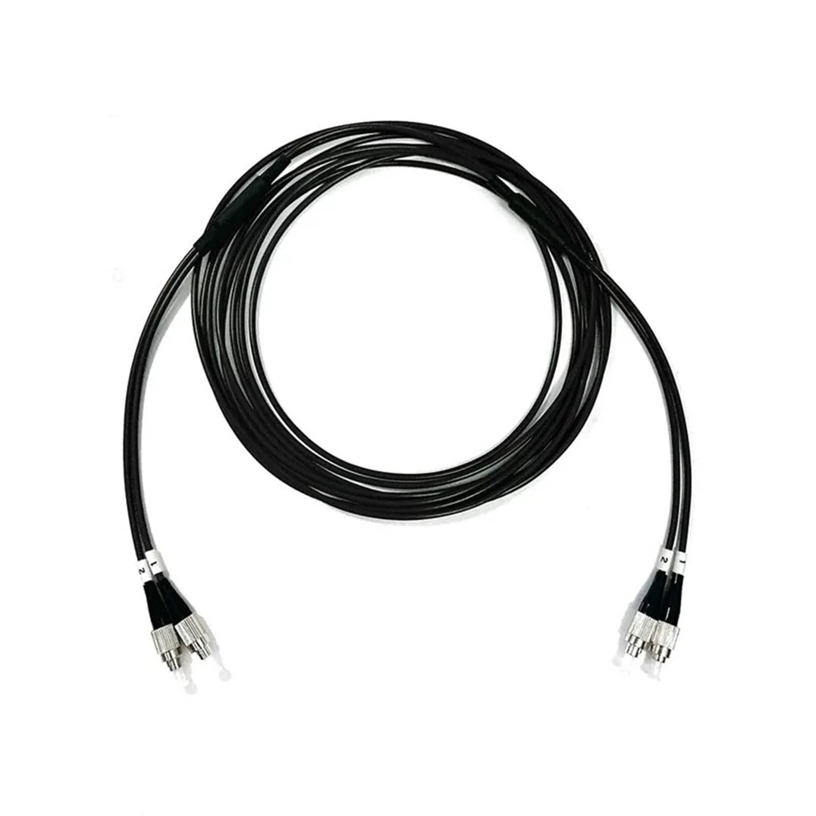 Latiguillo de Fibra óptica blindado OM4, 2 núcleos, 1-100 m, 50 m, 20 m, 30 m, 10 m, 2C, SC, LC, FC, ST, 3 mm, multimodo, 2 Fibras, Puente de Fibra óptica for Exteriores(SC-SC 3-m 10pcs)