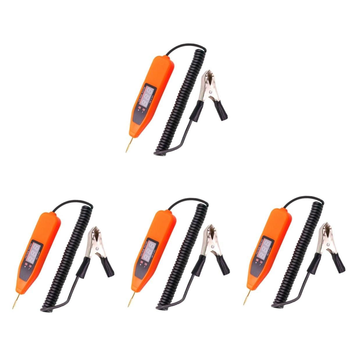 MAGICLULU 4 Pièces Stylo De Test De Tension Testeur De Fusible De Tension De Voiture Testeur De Tension Numérique Testeur Électrique Automobile Testeur De Fusibles De Voitures Outil Abdos