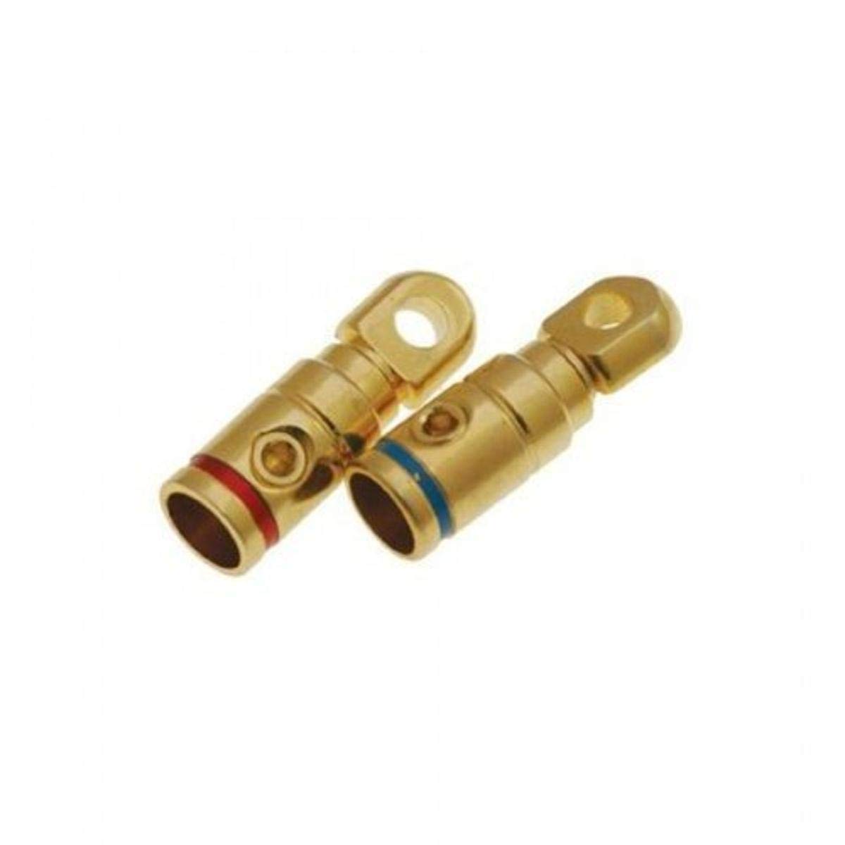 Absolute GRT104-2 1-Pair 4 Gauge Gold Power Ring Terminal