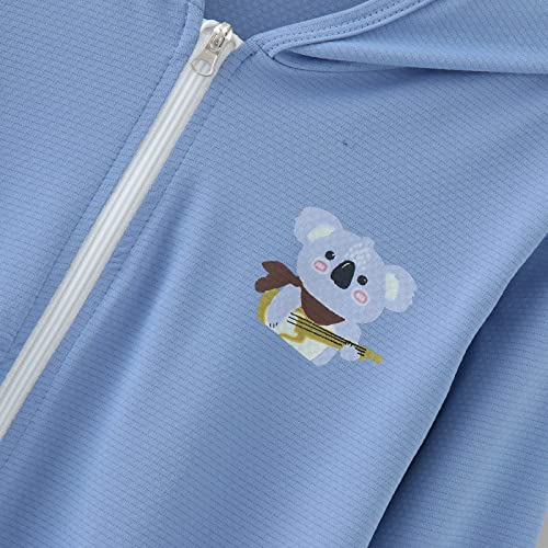 Girls Long Sleeve Sun Proof Clothing Jacket Outdoor Breathable Light Coat Toddler Girl Clothes for 1 to 6 Years3