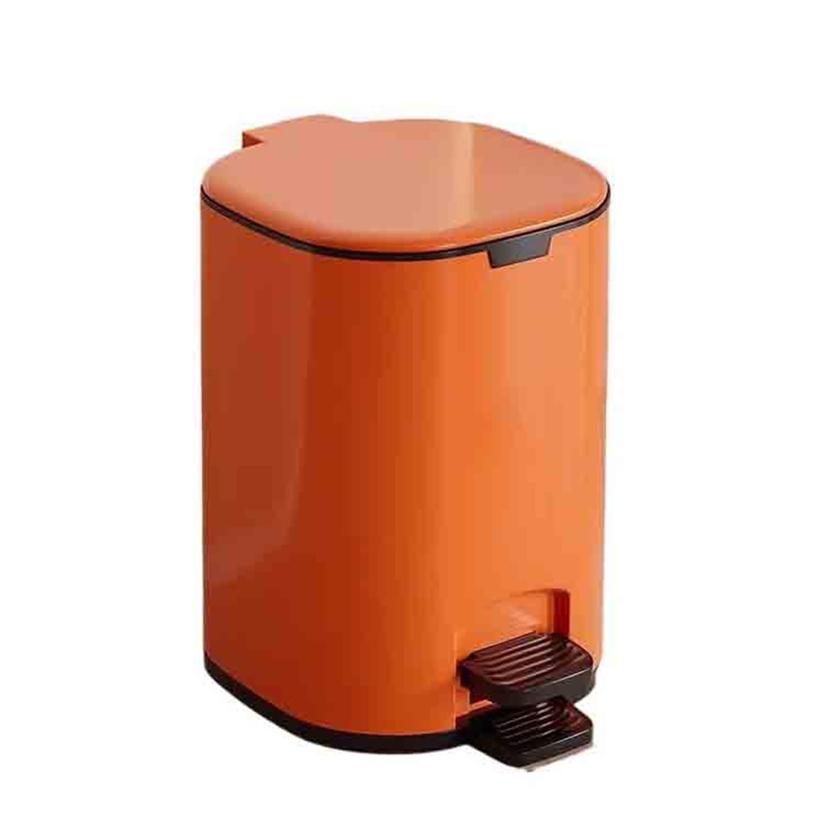Garbage Bin Garbage bin household foot pedal(Orange)