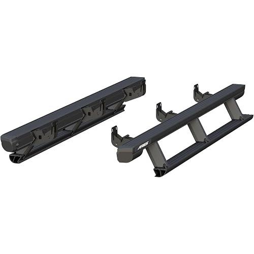 ARIES 3047913 ActionTrac 87.6-Inch Retractable Powered Running Boards, Fits Select Dodge, Ram 2500, 3500 Extended Crew Cab