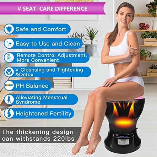 Image of TOKPELA Yoni Steam Pot, Yoni Steam Kit, V Steam at Home Kit with 20 Bags Yoni Herbs, Yoni Seat for Women V Cleaning, Ph Balance, Postpartum Care and more