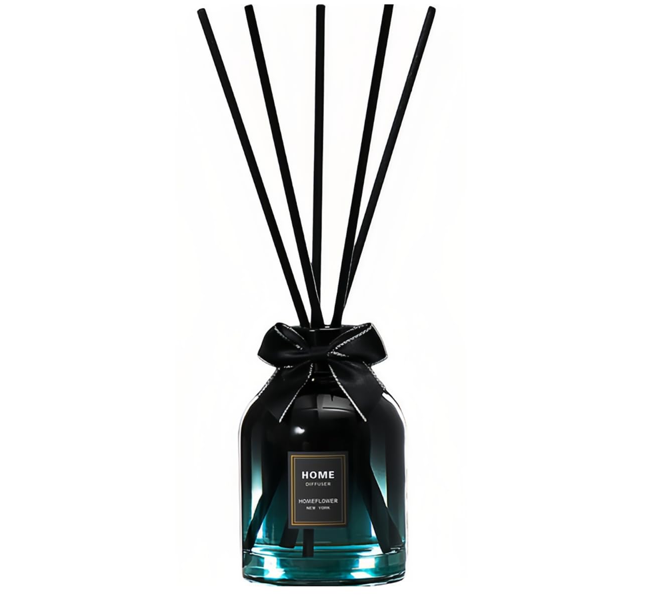 Tupandy Gradient 150Ml/5Oz Fragrance Glass Diffuser Bottle Empty Aromatherapy Storage Container Use For Diy Replacement Reed Diffuser Sets (Gradient)