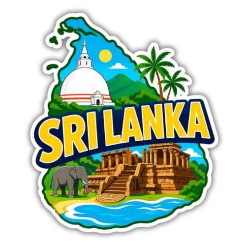 Image of Premium Fridge Magnet Sticker for Refrigerator Door | Decorative Kitchen Magnet | Strong Magnetic Sticker for Home, Office & Whiteboard, SRI Lanka