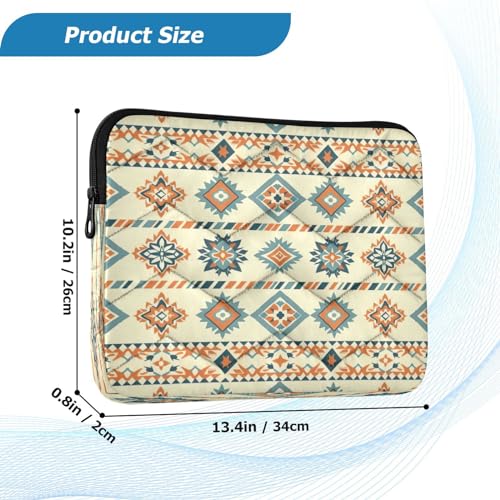 Funda para portátil 13-14 pulgadas impermeable patrón azteca miniatura 3