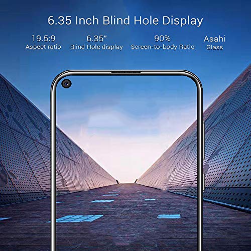 Unlocked Cell Phone, OUKITEL C17 Pro 64GB+4GB Unlocked Phones 13+5MP Triple-Lens Camera Unlocked Smartphone 6.35 inch Blind Hole Display Mobile Phone MT6763 CPU -Sunrise - Thumbnail 3