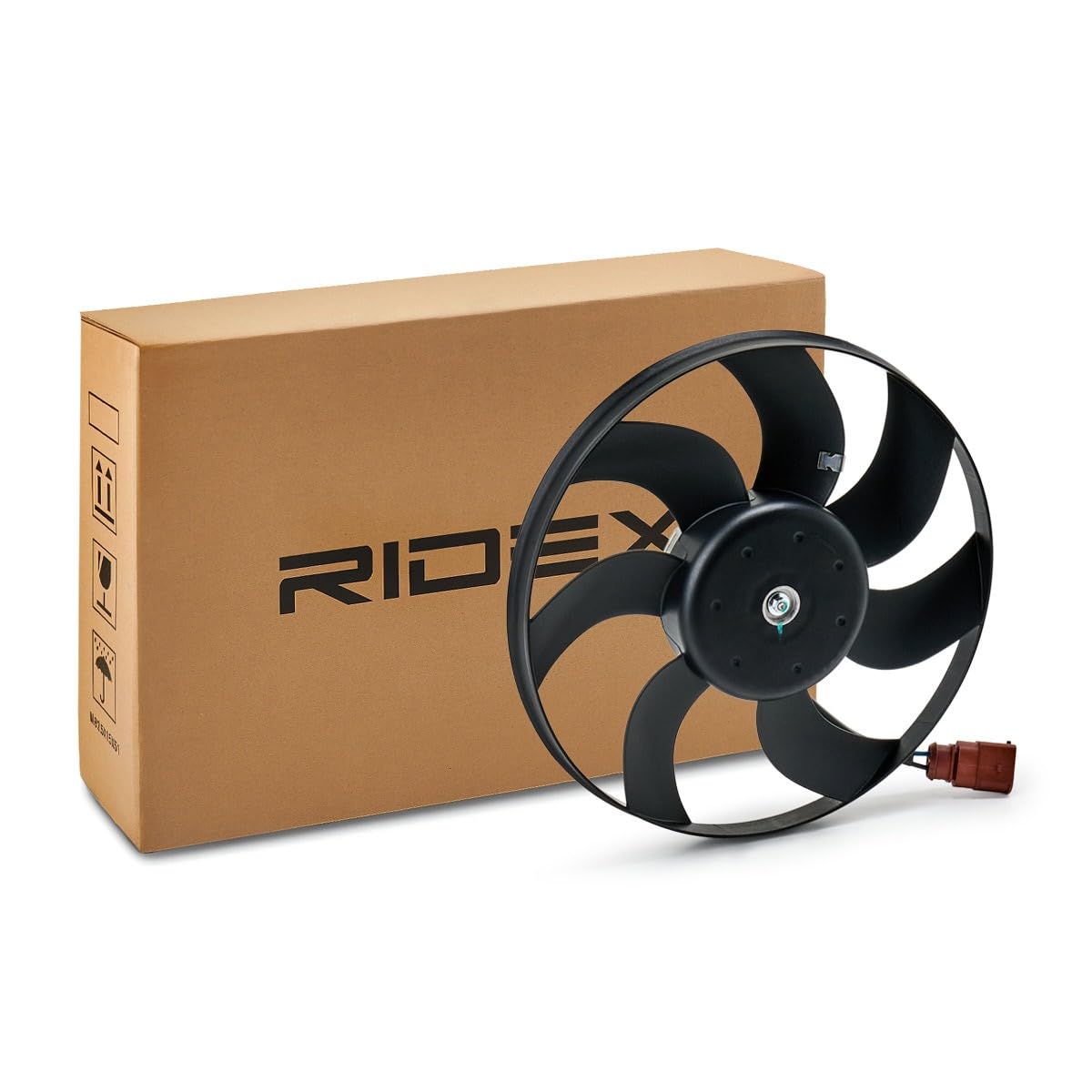 RIDEX 508R0012 Ventola radiatore senza telaio ventola radiatore Compatibilità con VW Polo Hatchback 6R1, 6C1