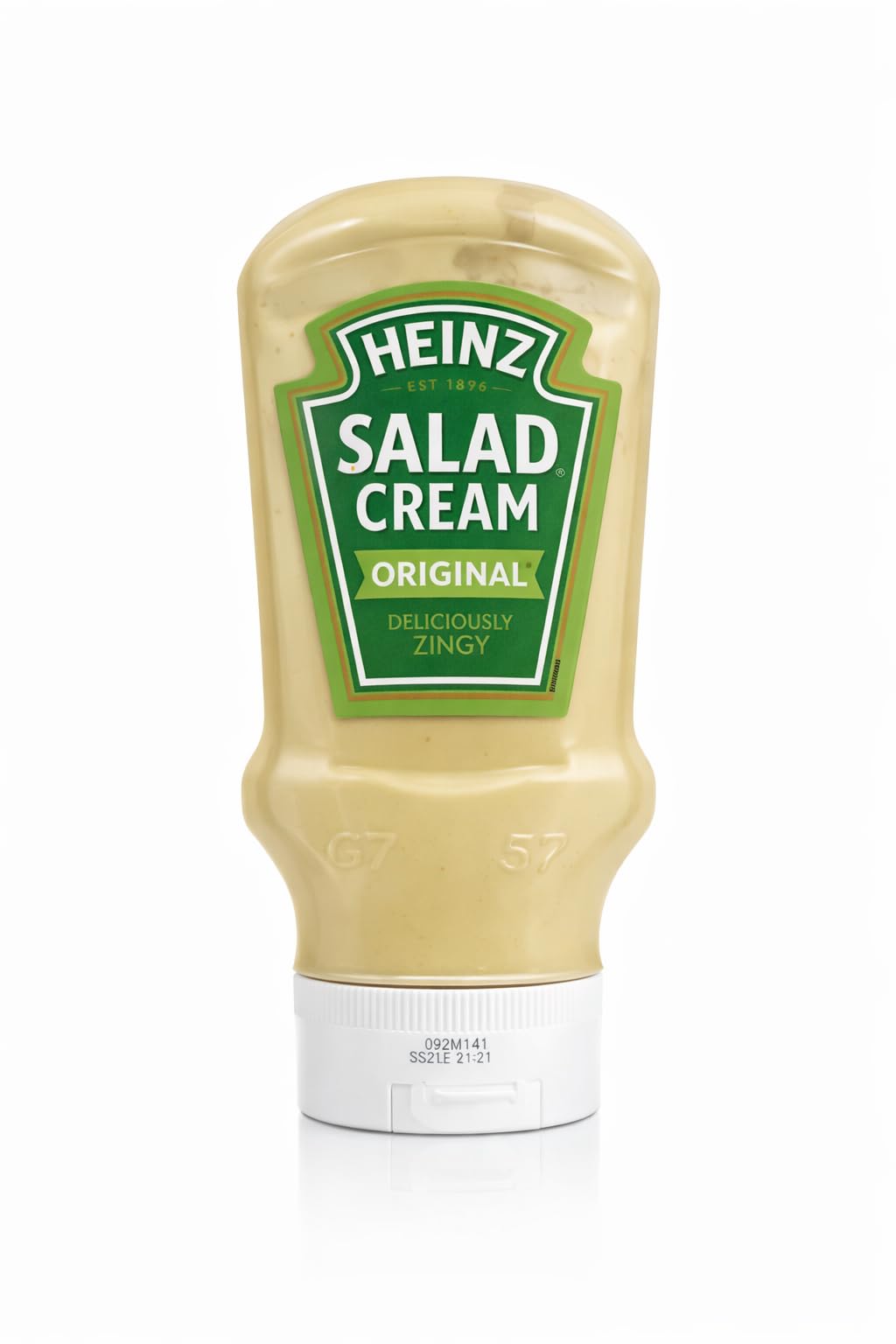 Salad Cream Original 14.5 oz Squeeze Bottle | Classic British Style Creamy Dressing | Tangy Zesty Flavor | Perfect for Salads, Sandwiches, Coleslaw, Potatoes & Everyday Meals Heinz